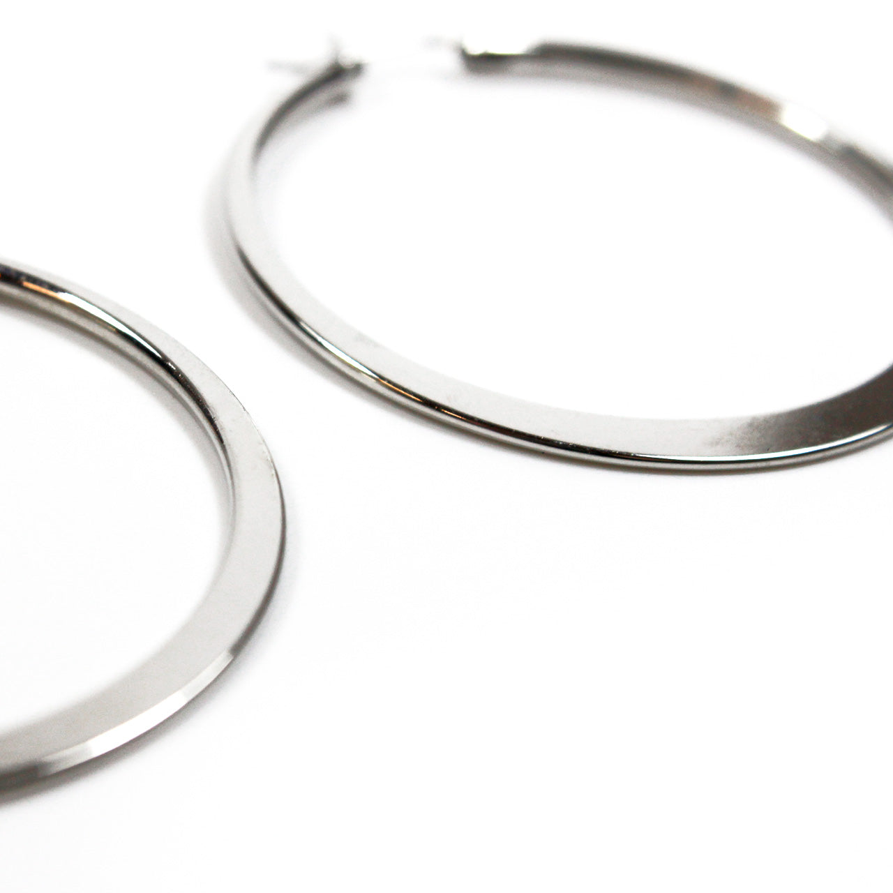 Sara Hoops Silver