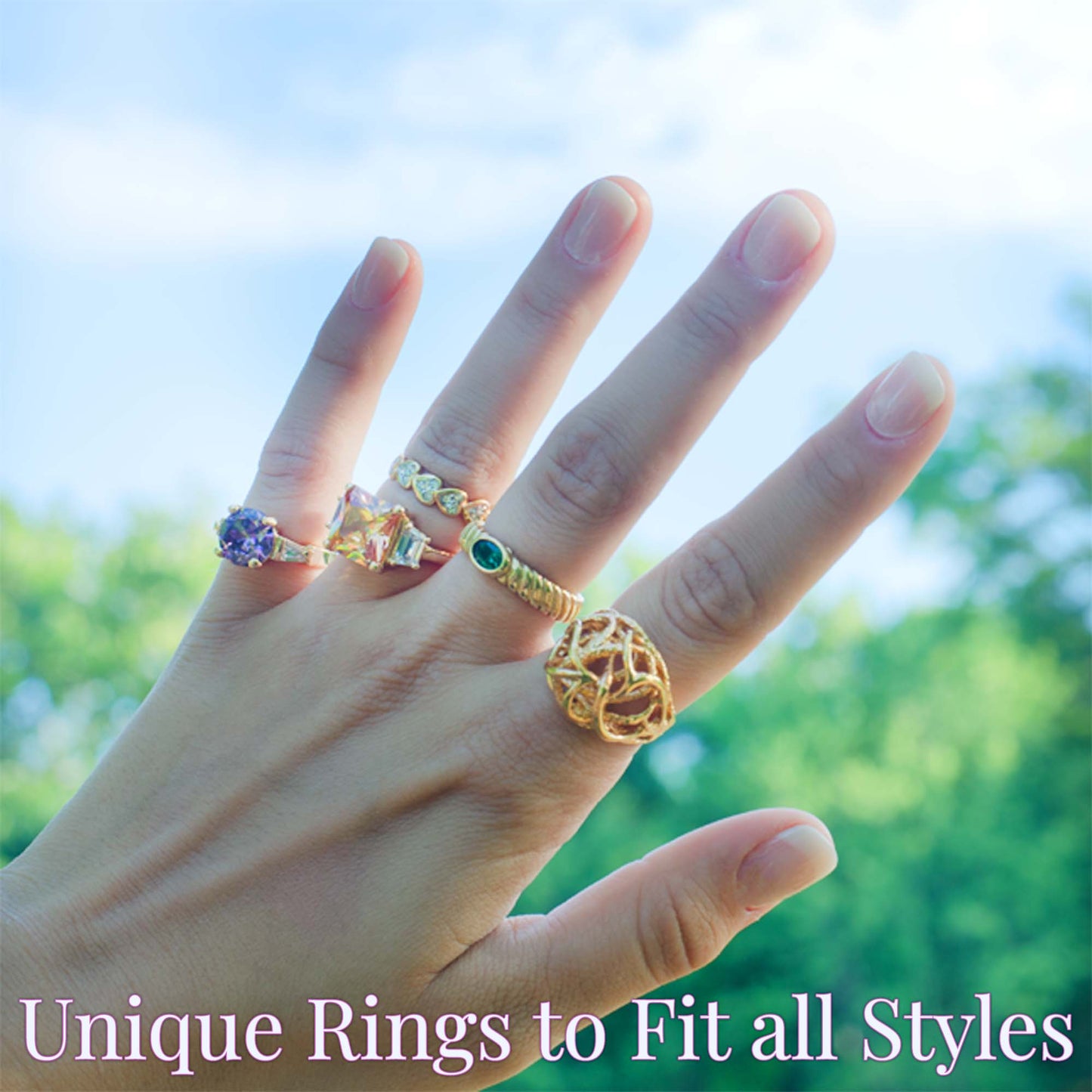 25 Piece Fashion Ring Surprise Mystery Bundle
