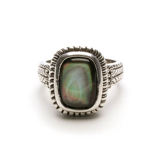 Alyssa Genuine Abalone Ring