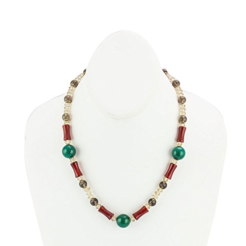 Lap of Luxury Genuine Stone Necklace