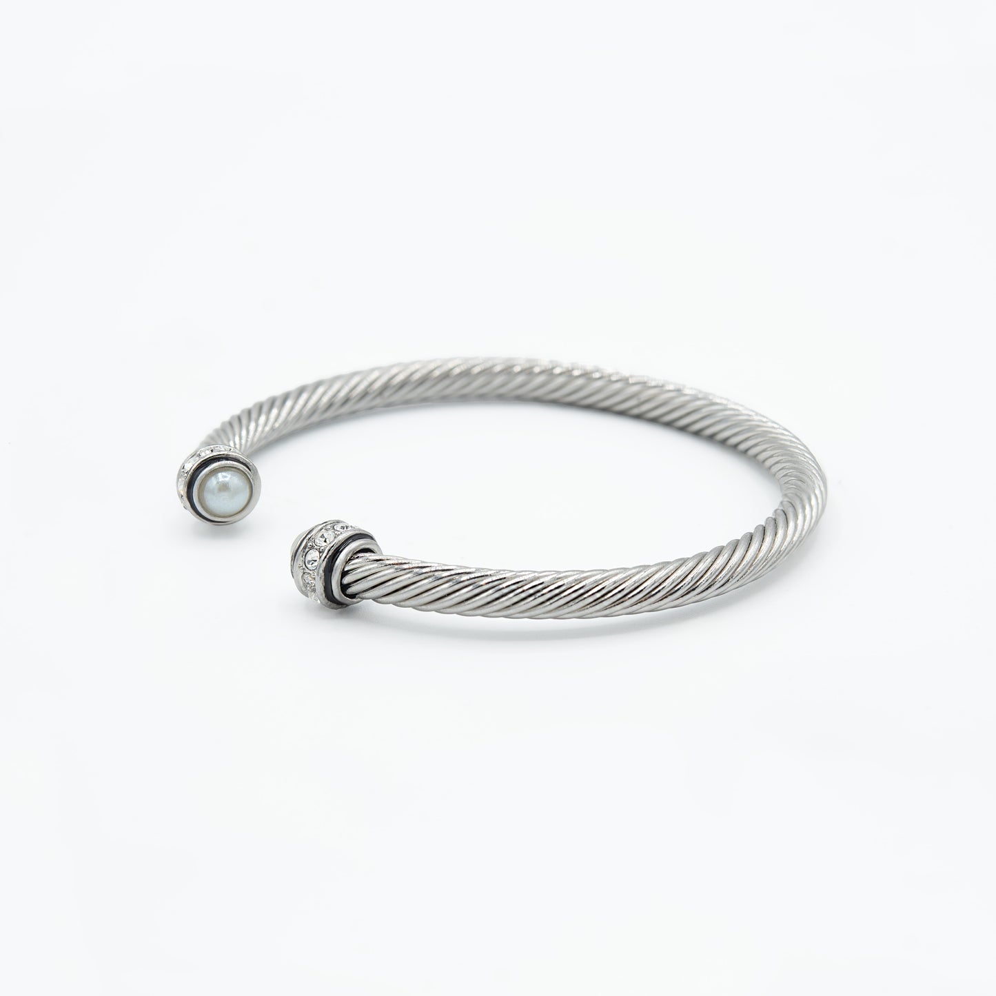 Crystal Cable Wrap Bracelet