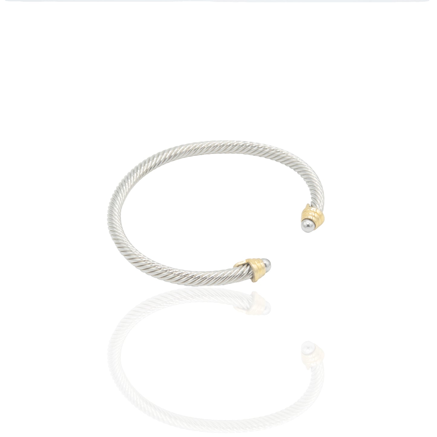 Crystal Cable Wrap Bracelet