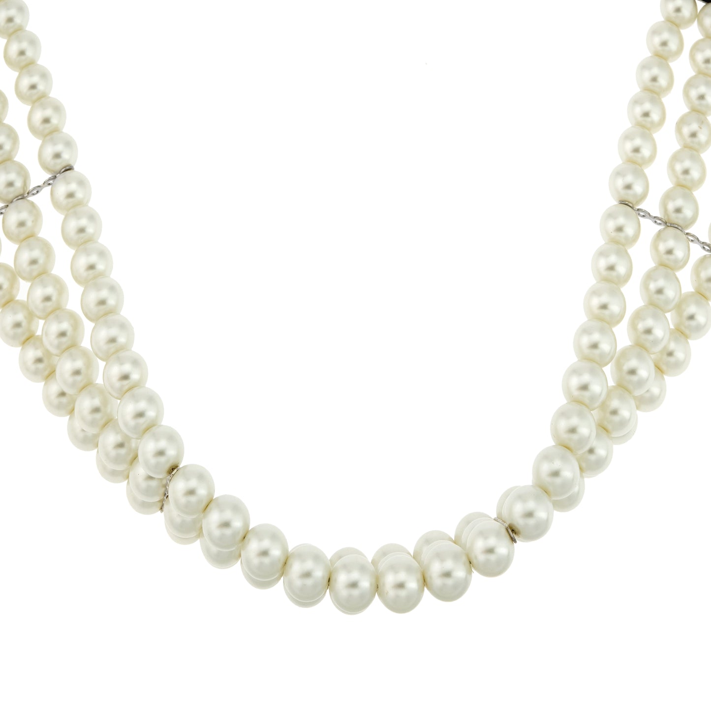 prom jewelry-wedding necklace-wedding jewelry-jewelry for the prom-crystal necklace-pearl necklace-bib necklace