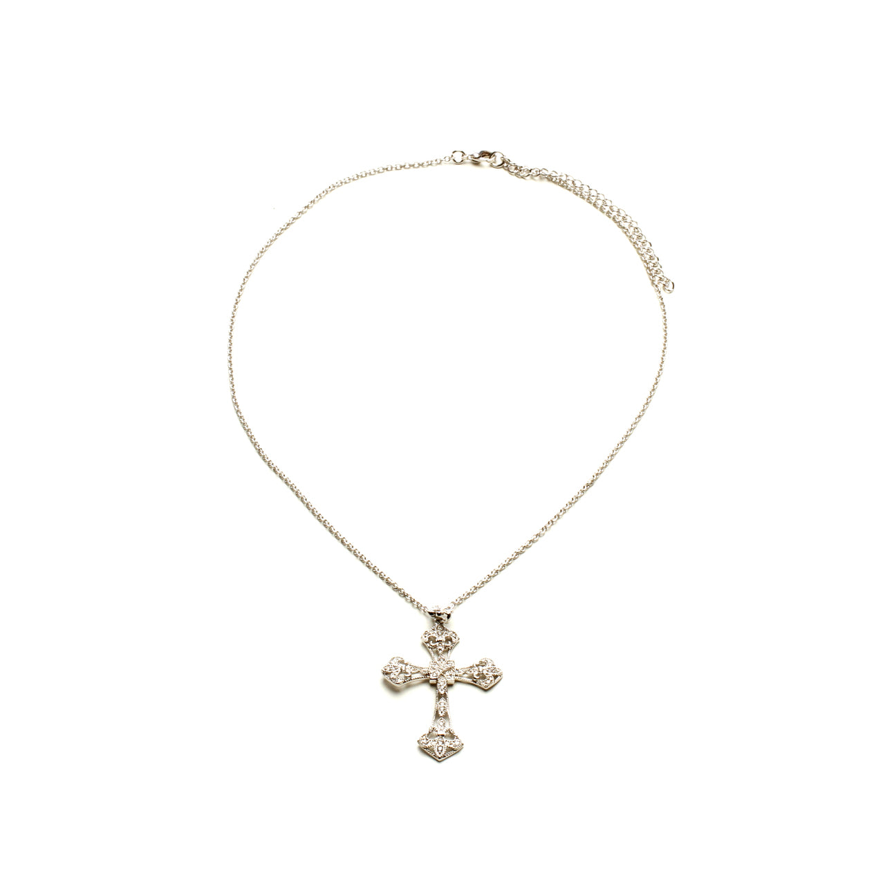 Sweet Providence Cross Pendant Necklace