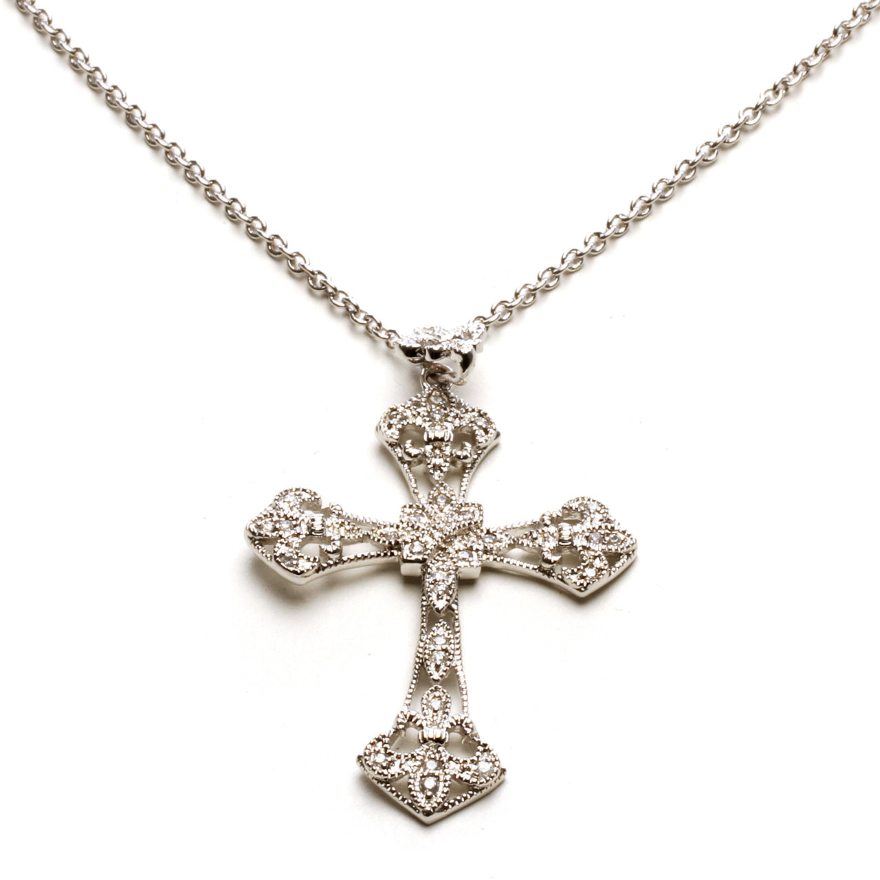 Sweet Providence Cross Pendant Necklace