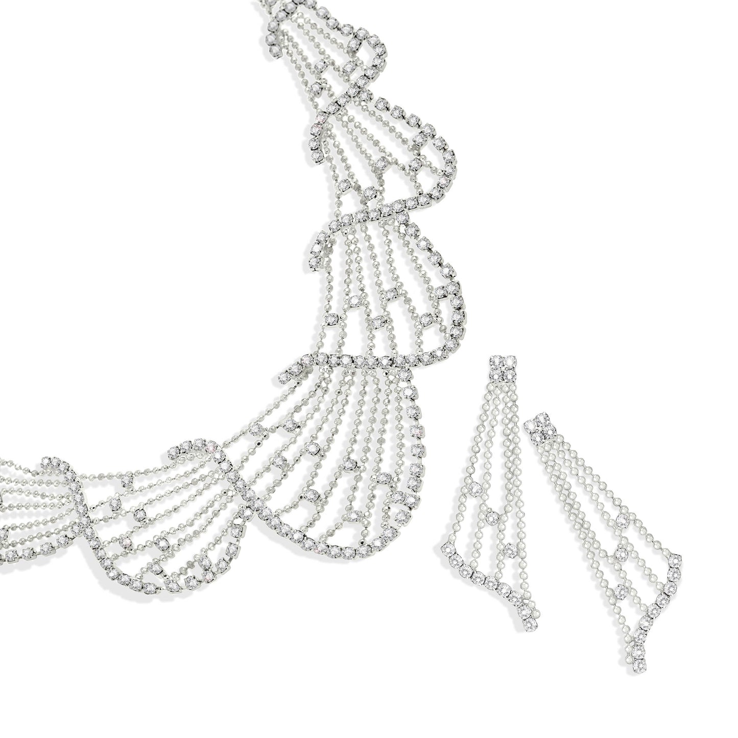 bridal jewelry-diamond jewelry-jewelry for the bride-necklace and earring sets-party jewelry-bling jewelry