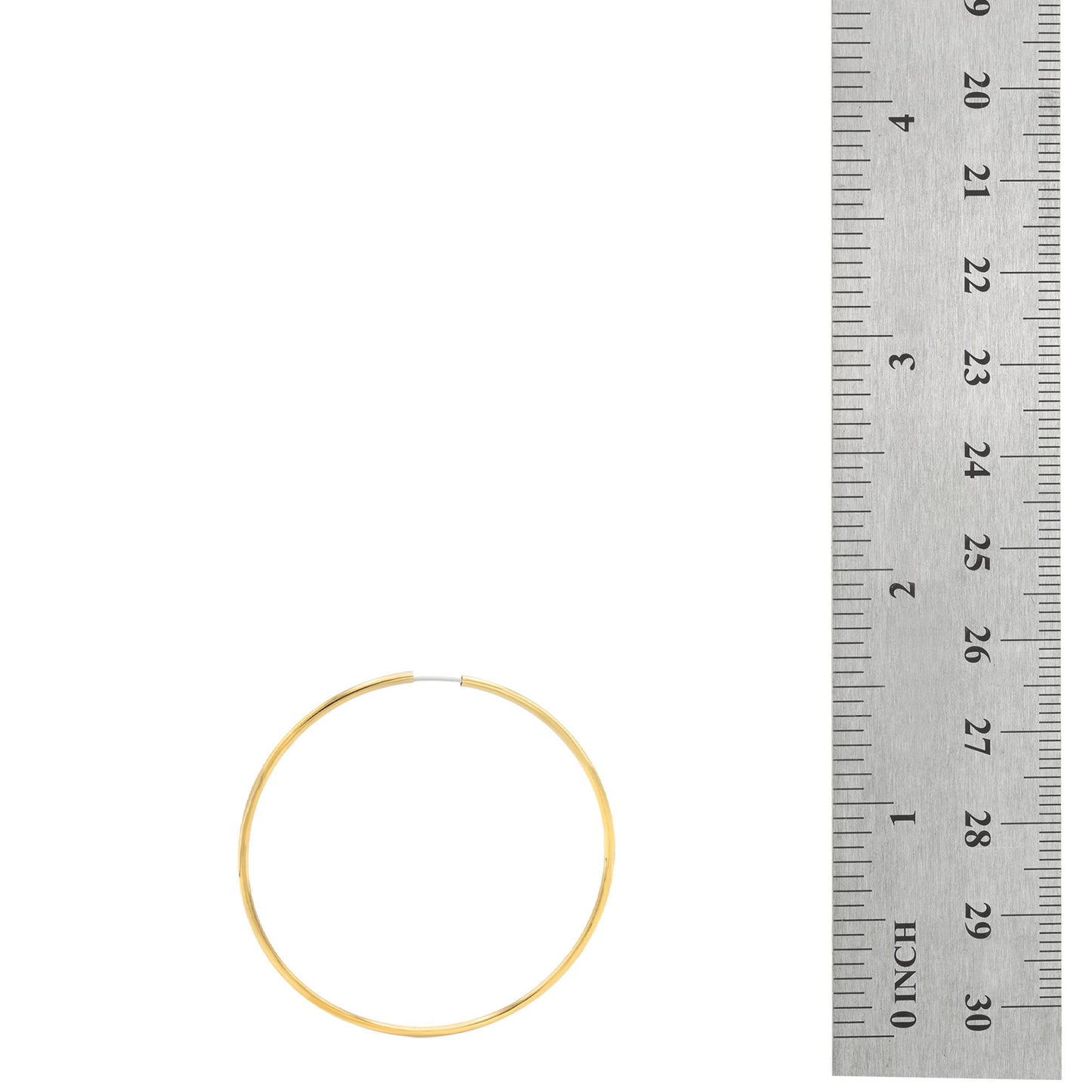 Classic Small Gold Tone Hoop Earrings
