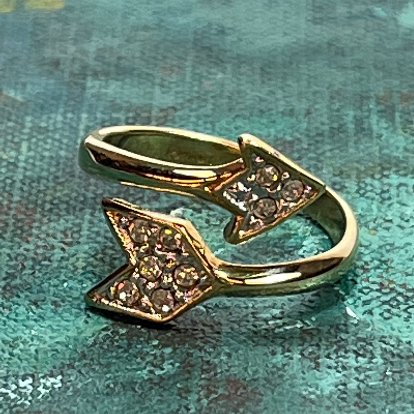 arrow ring-gold ring-diamond arrow rings-diamond jewelry