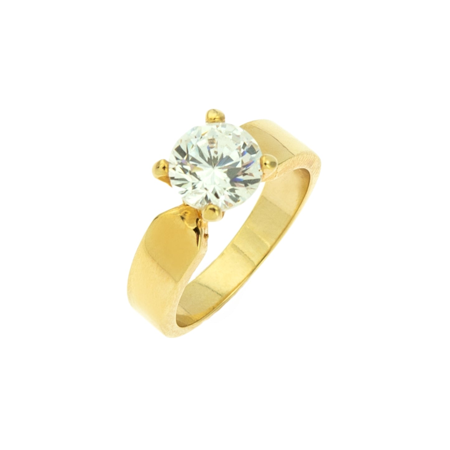 solitaire-engagement-ring-2ct-cubic-zirconia-gold-band