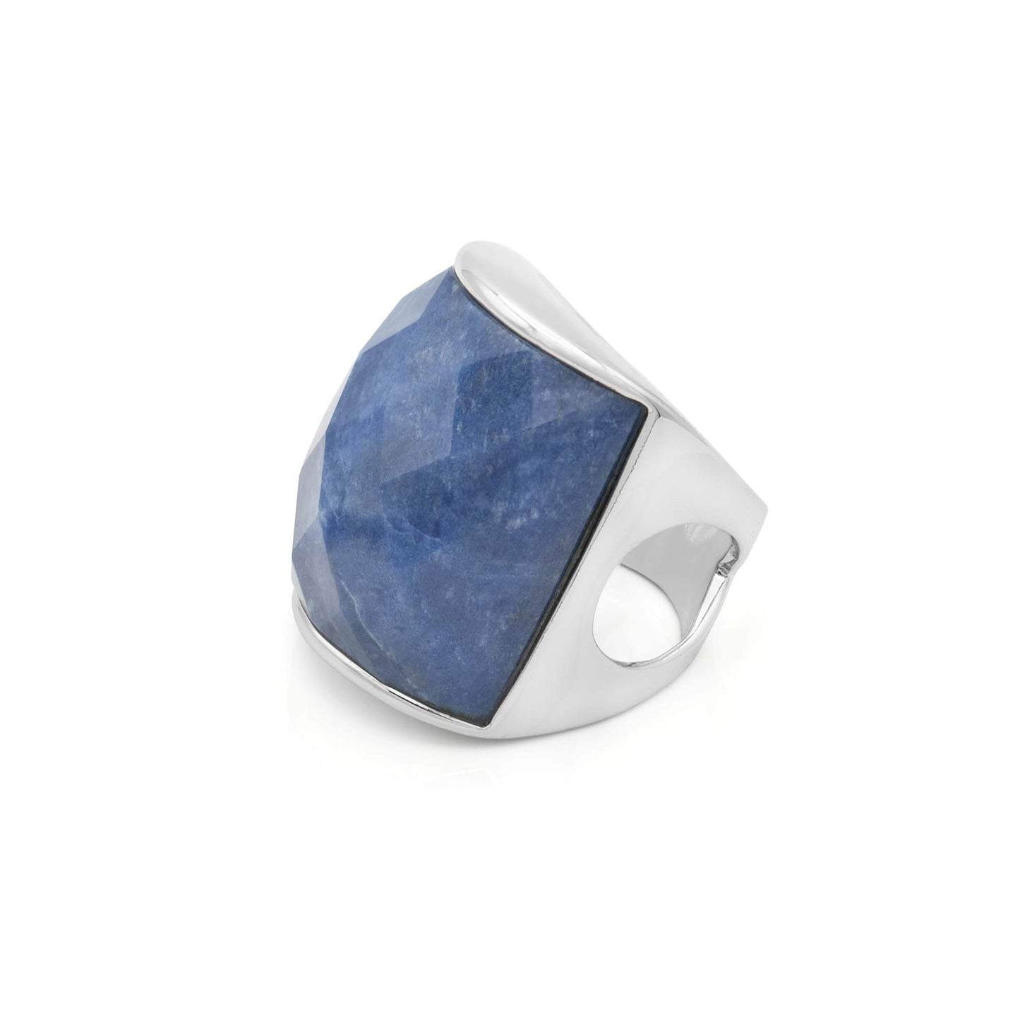 Statement Sodalite Cocktail Ring