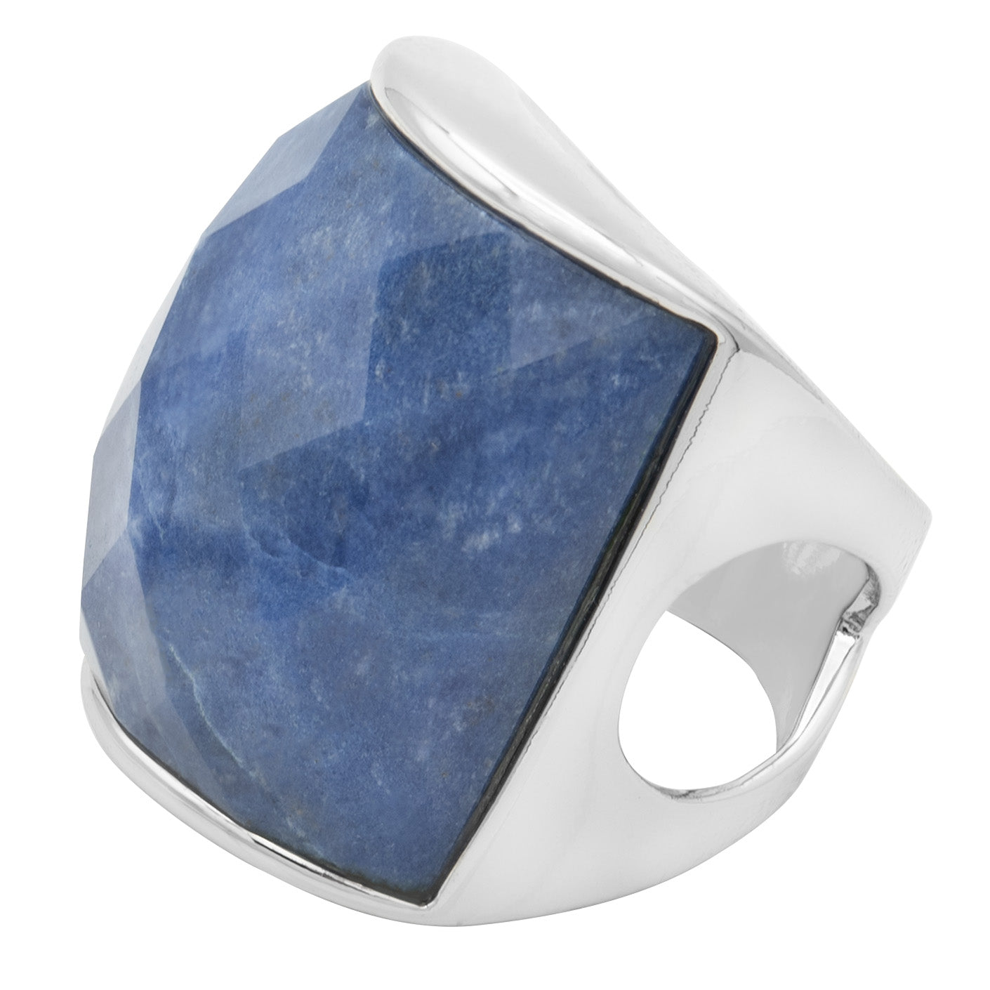 Statement Sodalite Cocktail Ring