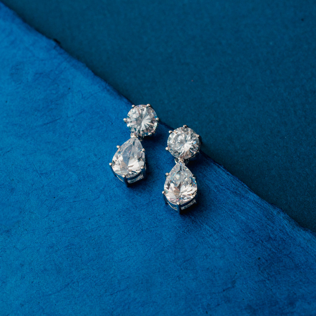 cubic zirconia-drop-earrings-bridal-jewelry