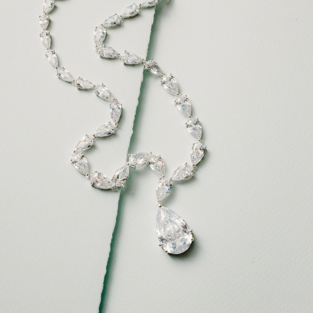 Uptown Girl Cubic Zirconia Necklace