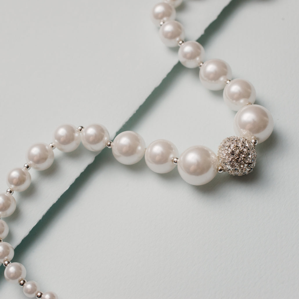 prom jewelry-wedding necklace-wedding jewelry-jewelry for the prom-crystal necklace-pearl necklace-bib necklace