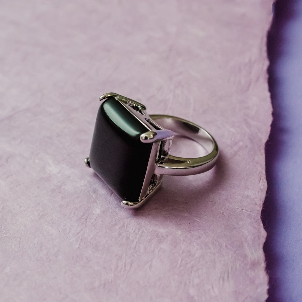 womens ring-onyx ring-onyx jewelry