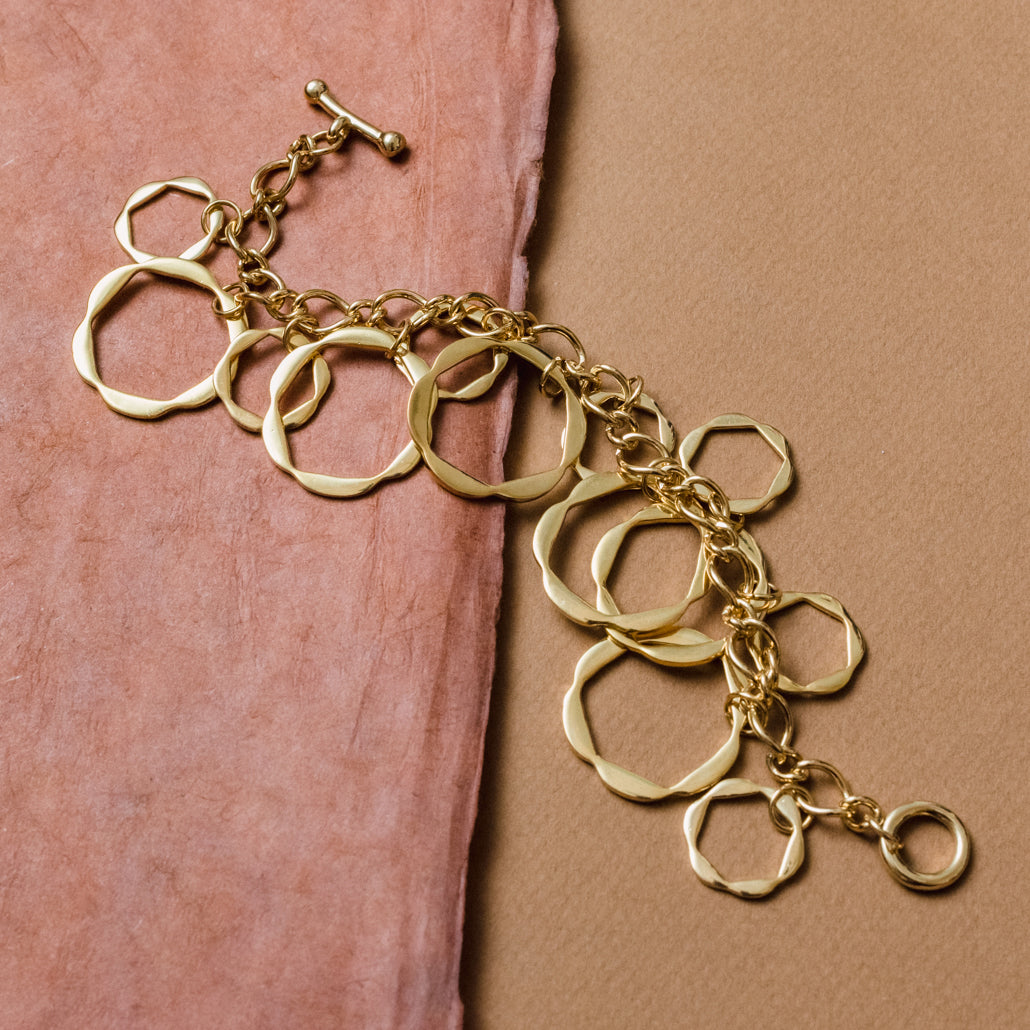 bracelet-charm-gold-statement bracelet