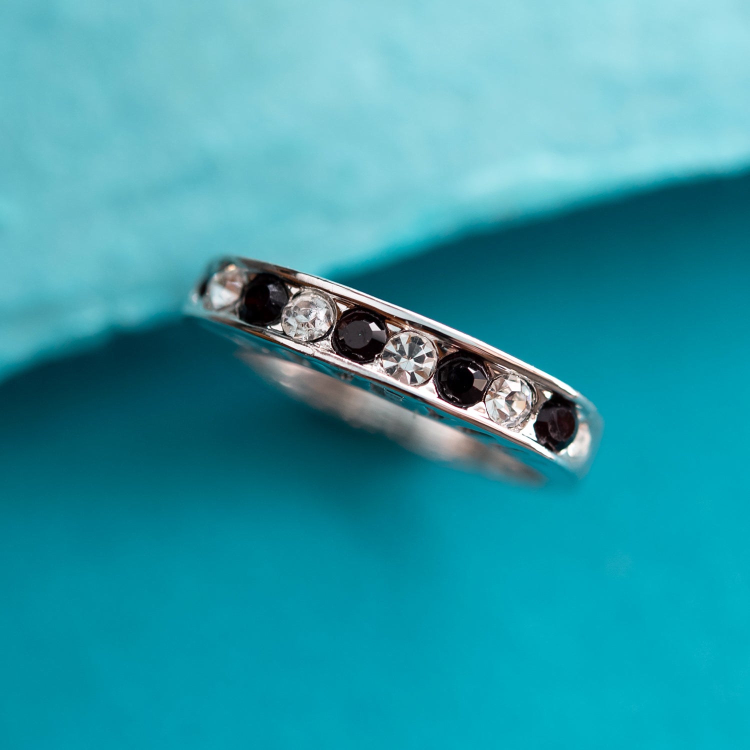 I-LOVE-YOU-Stacking-Band-ring-Garnet-Clear-Austrian-Crystals-valentine's-day