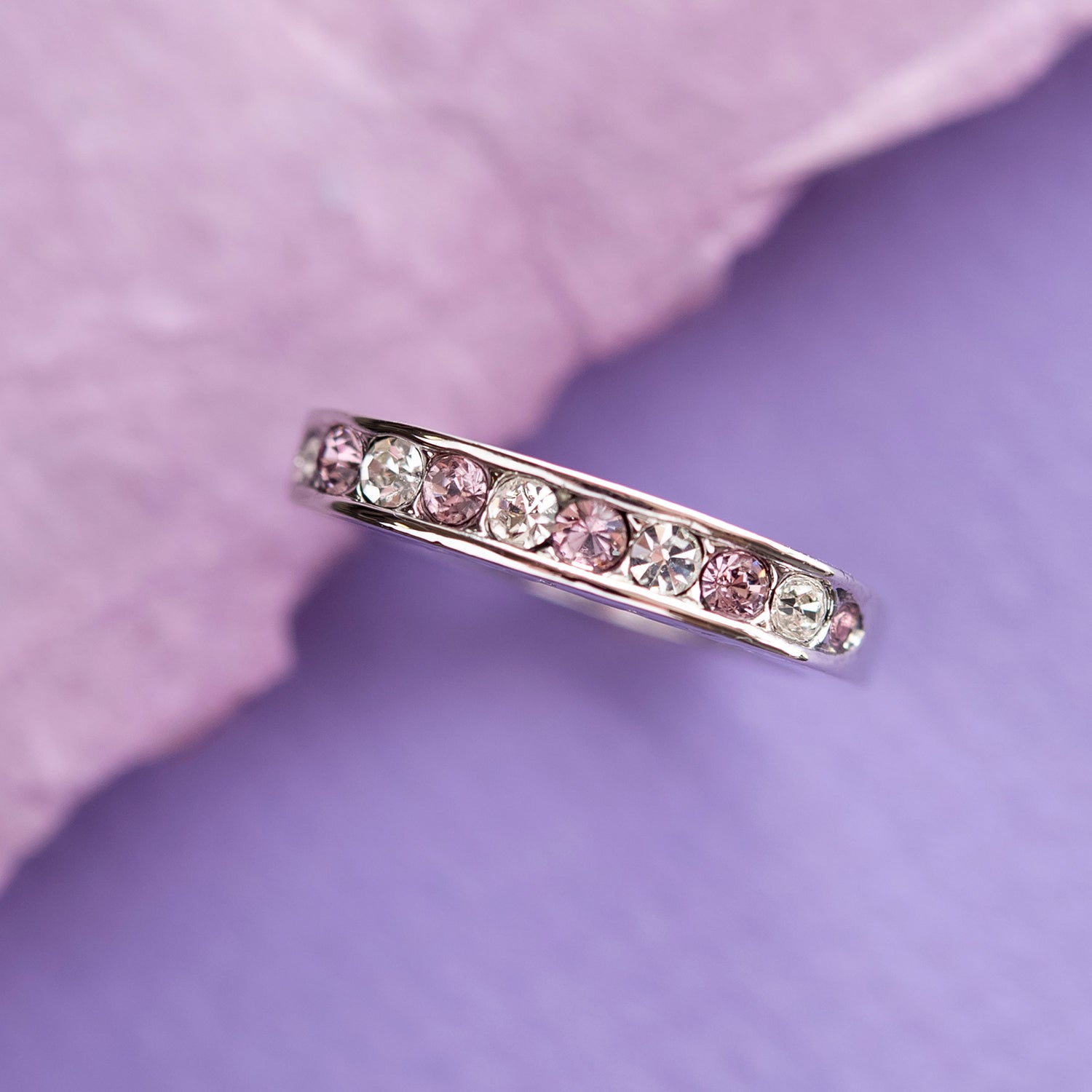 I-LOVE-YOU-Stacking-Band-ring-Amethyst-Clear-Austrian-Crystals-valentine's-day