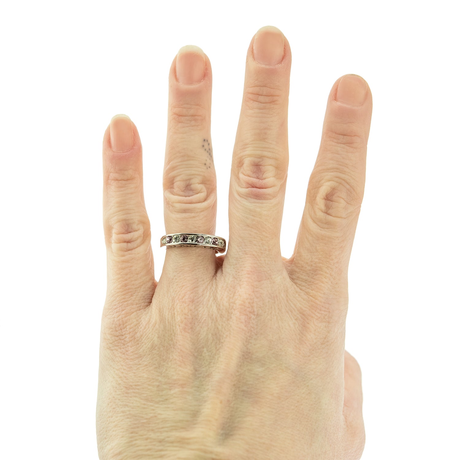 I-LOVE-YOU-Stacking-Band-ring-Amethyst-Clear-Austrian-Crystals-valentine's-day