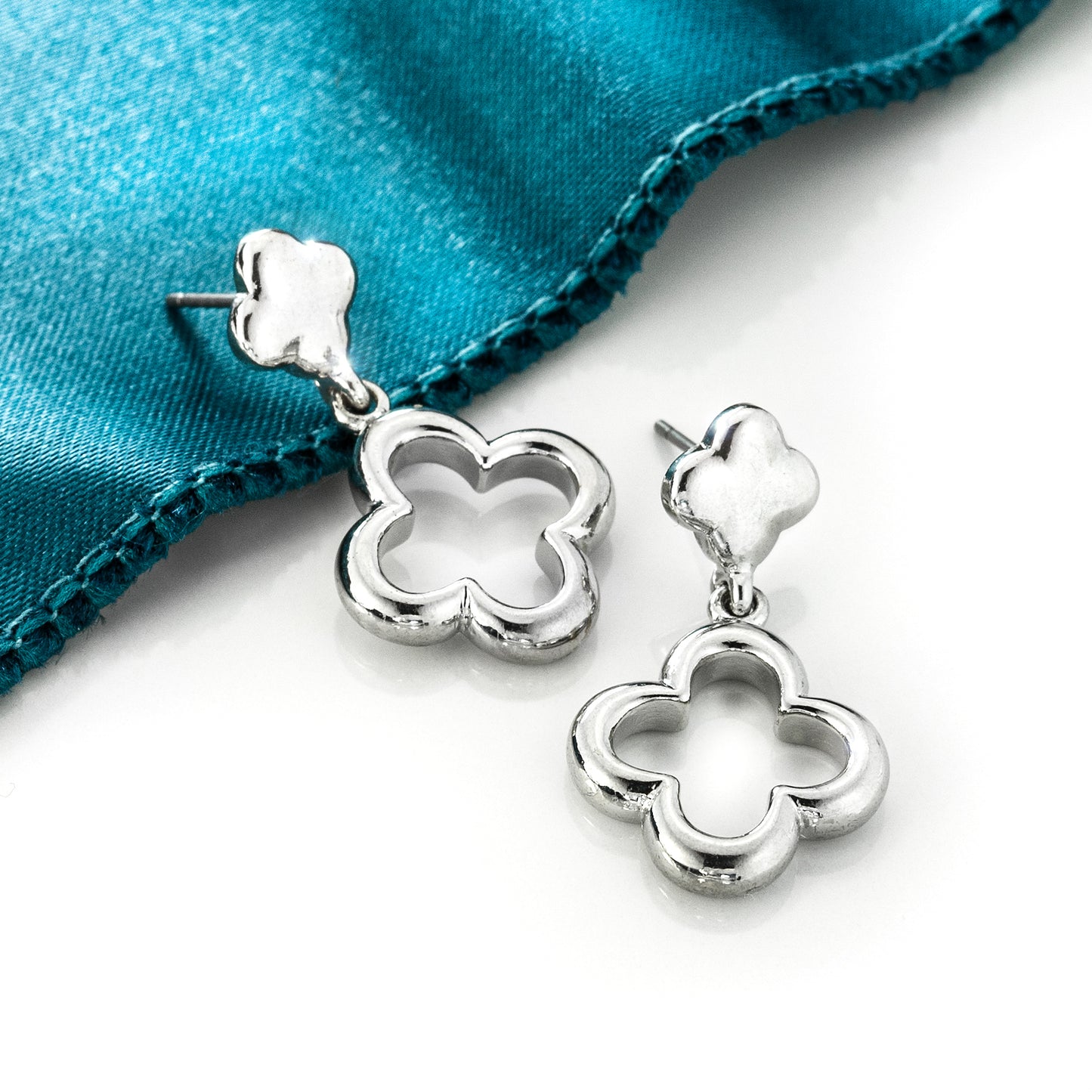 silver earrings-dangle earrings-womens earrings