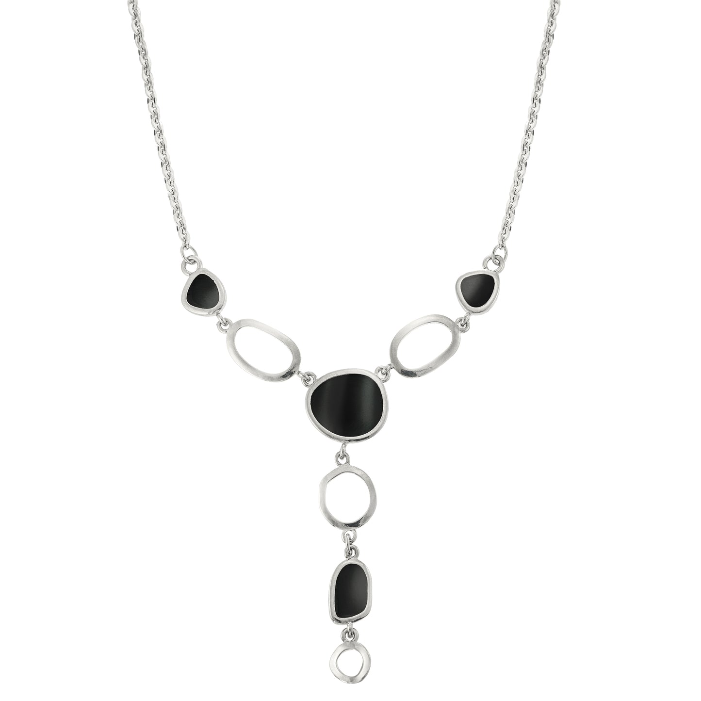 silver and black jewelry-womens jewelry