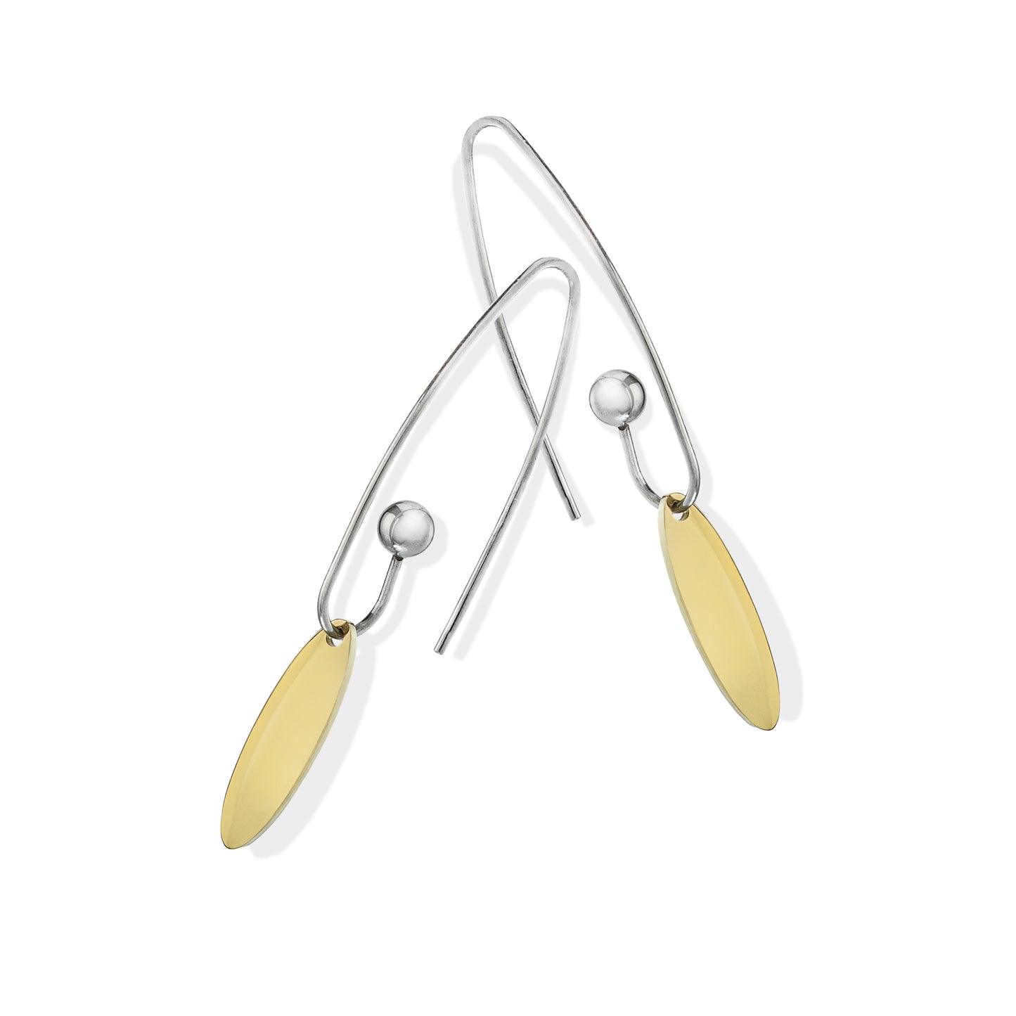 earrings-womens earrings-stainless steel jewelry-silver earrings-dangle earrings