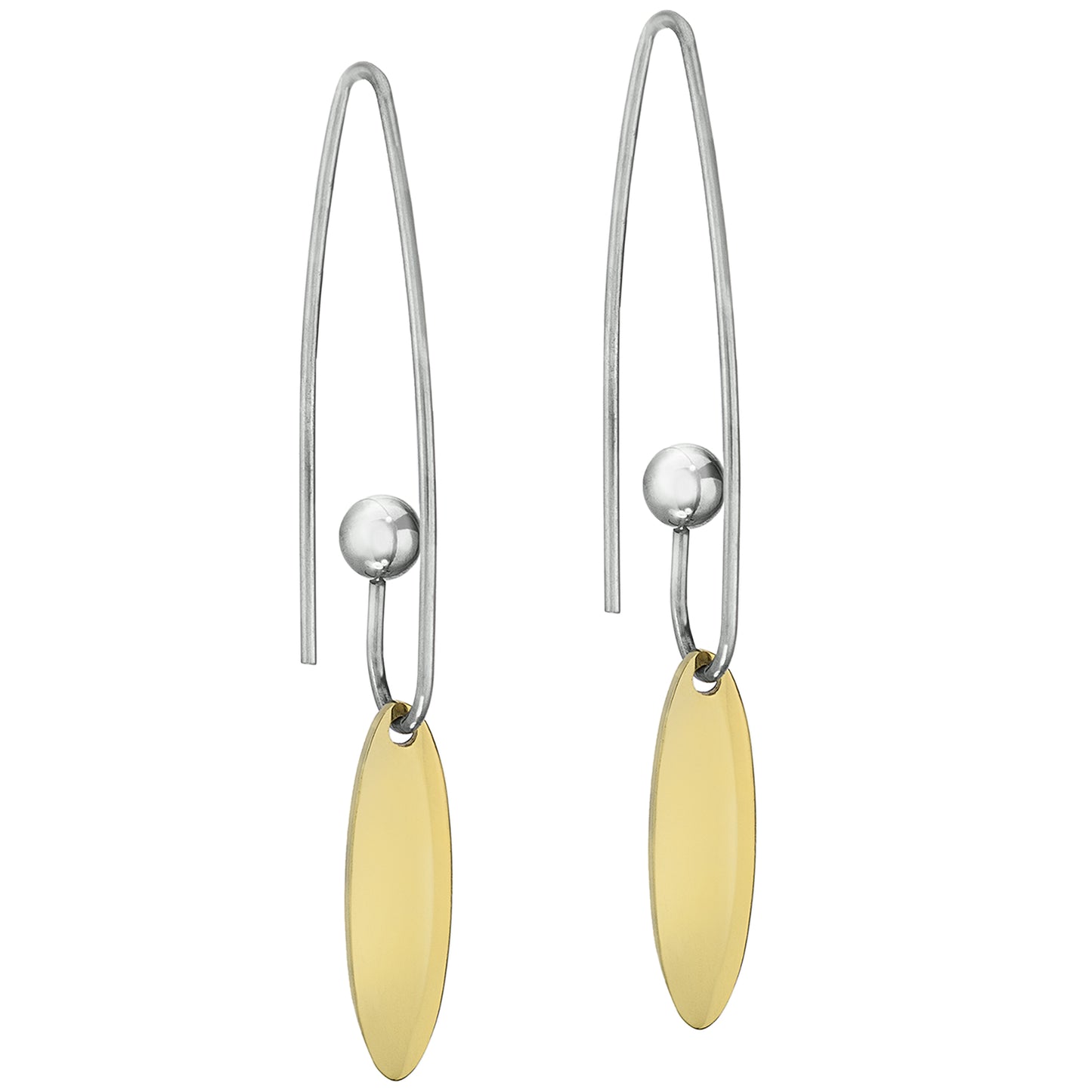 earrings-womens earrings-stainless steel jewelry-silver earrings-dangle earrings