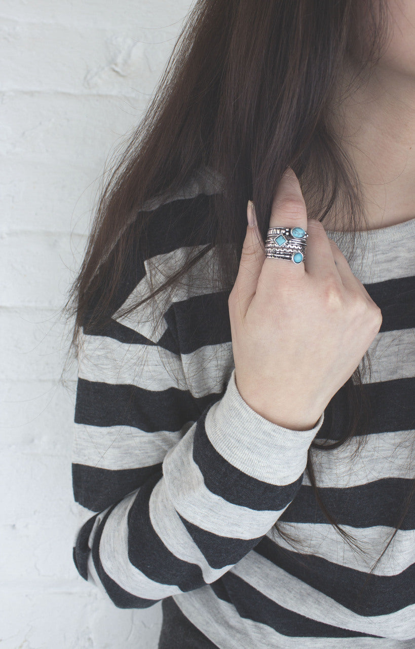Jonetta Stacking Rings Set