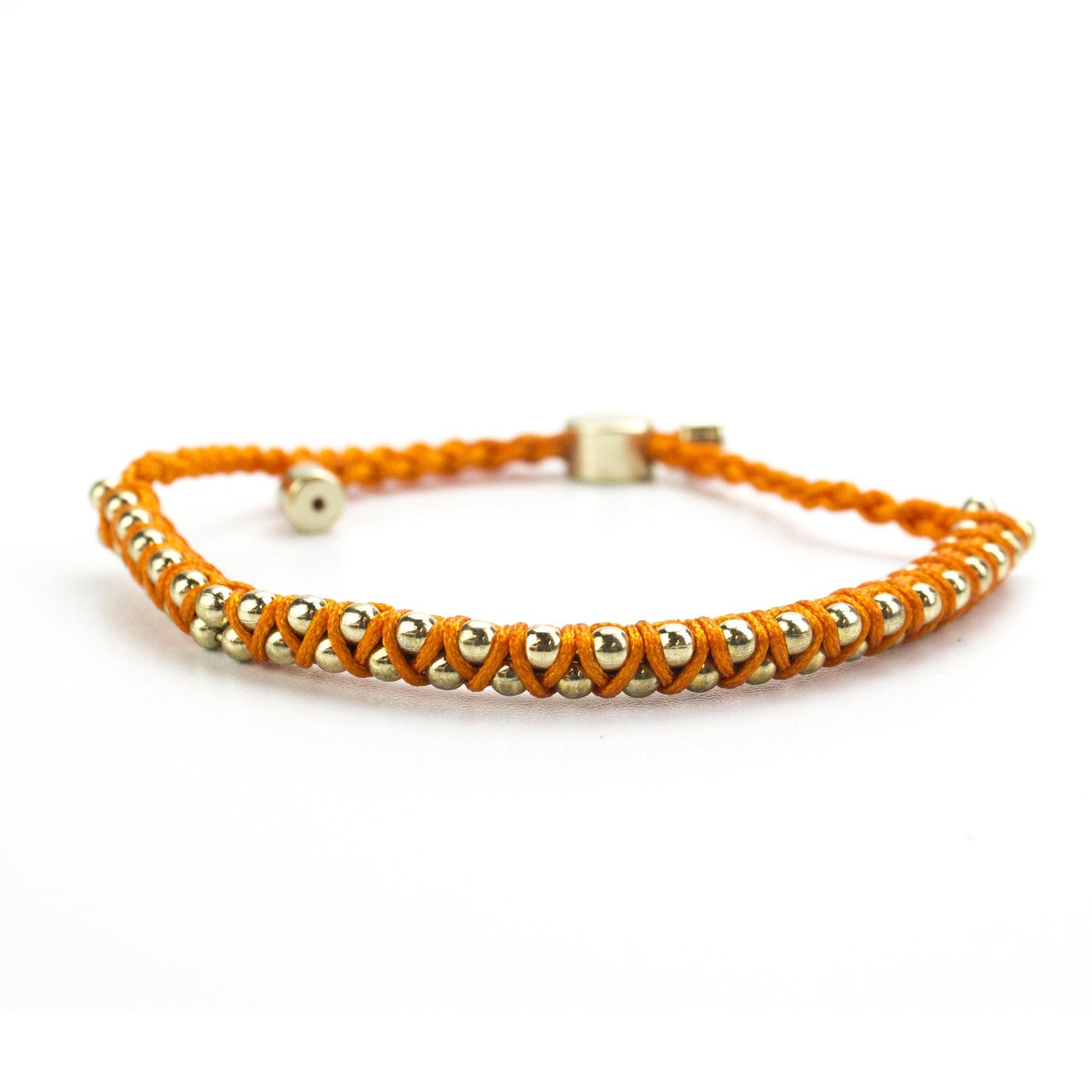 BFF Orange Cord Bracelet