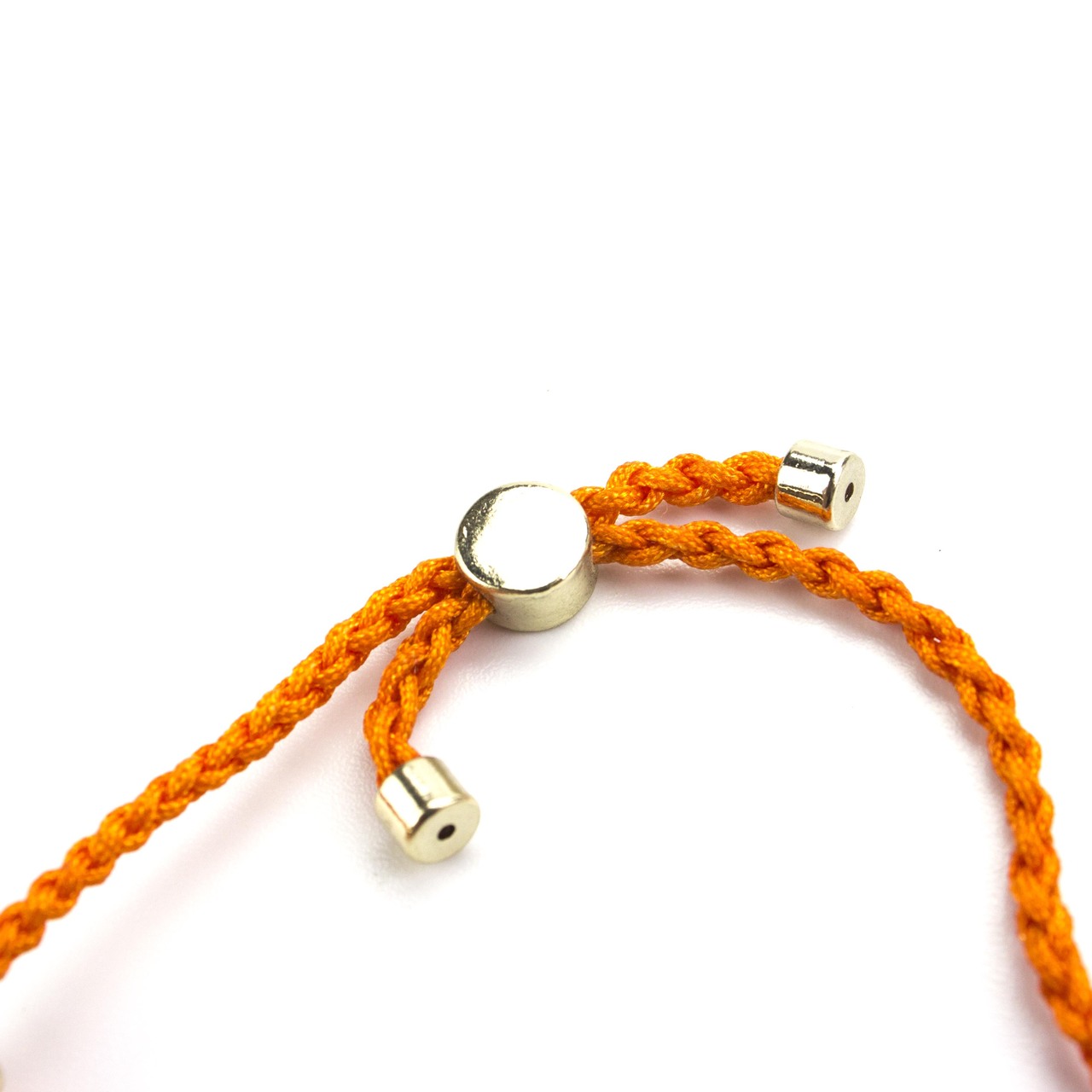 BFF Orange Cord Bracelet