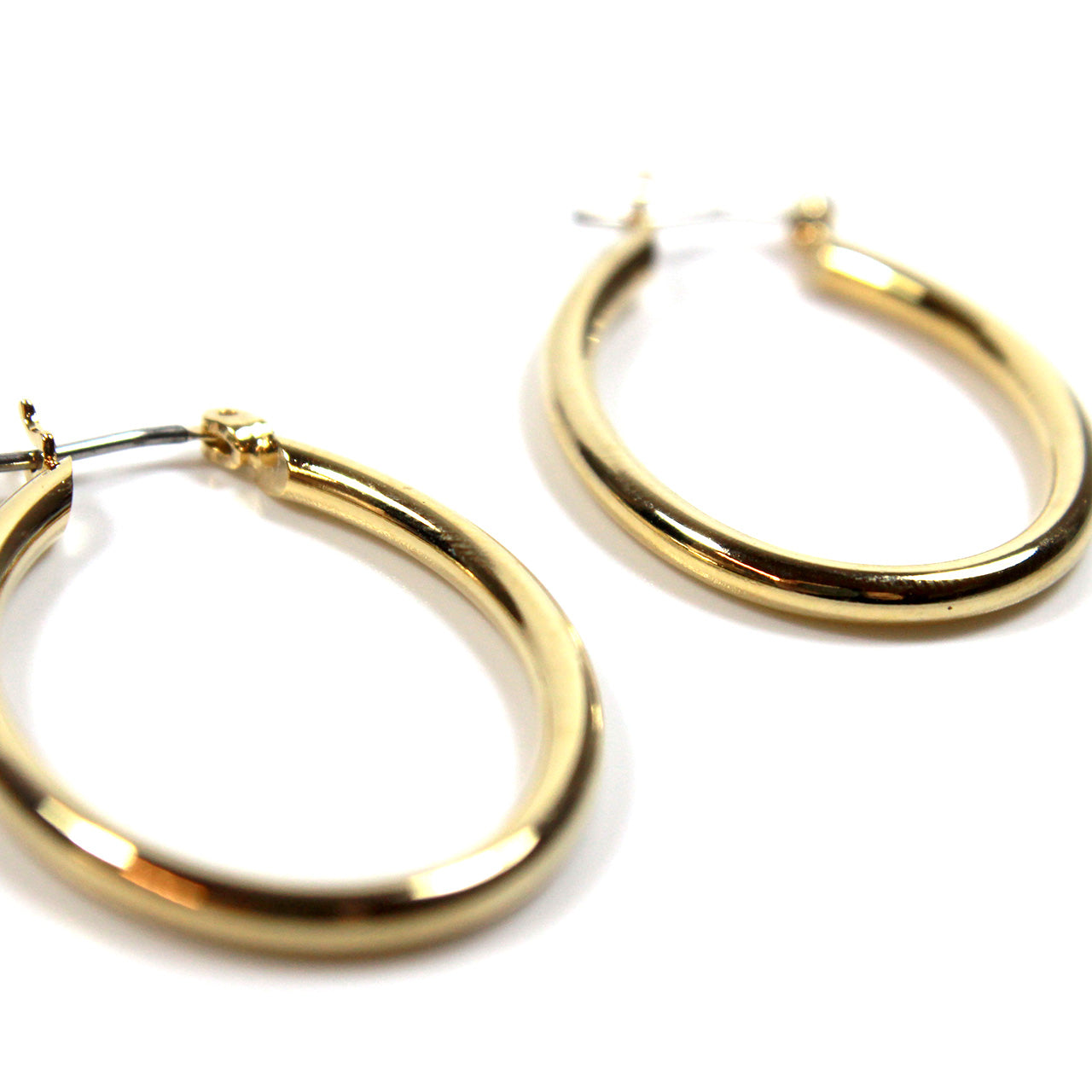 Brianna Hoops Earrings