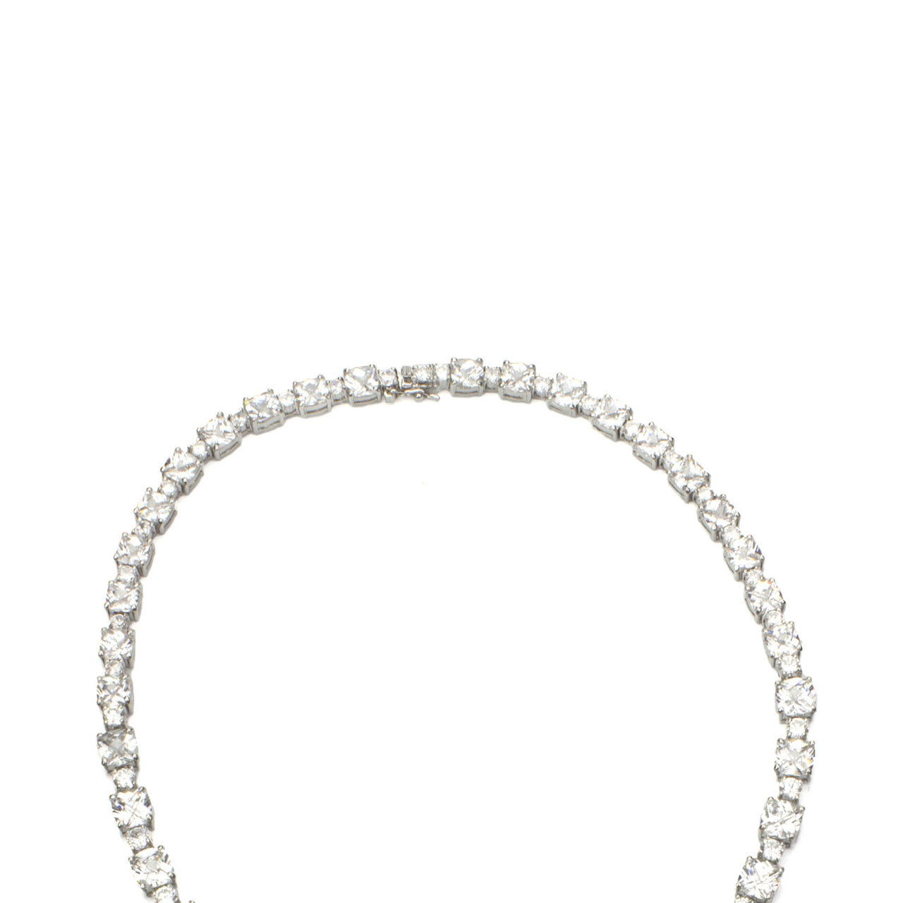 cubic zirconia-bridal-diamond-necklace