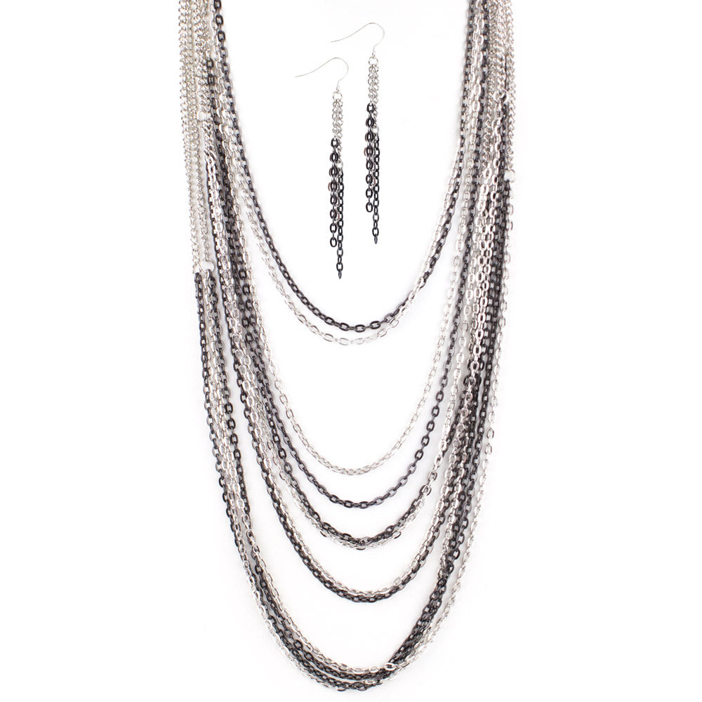 Cascadin Beauty Necklace and Earring Set