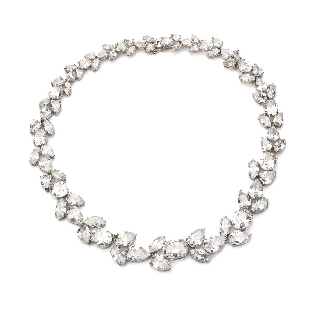 cubic zironia-necklace-bridal-jewlery