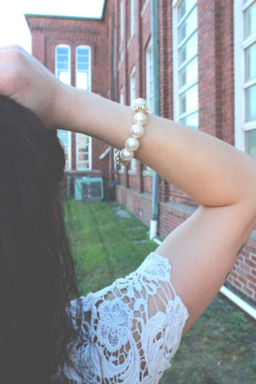 Champagne & Roses Bracelet