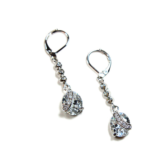 Clear Cut Earrings