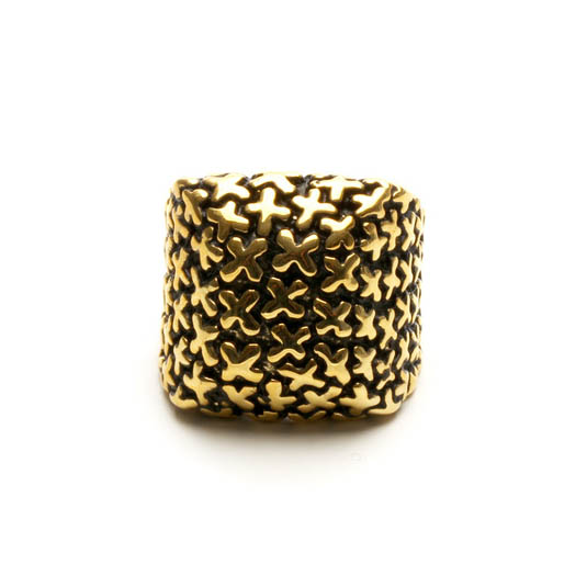Stuck at the Crossroads Gold Ring