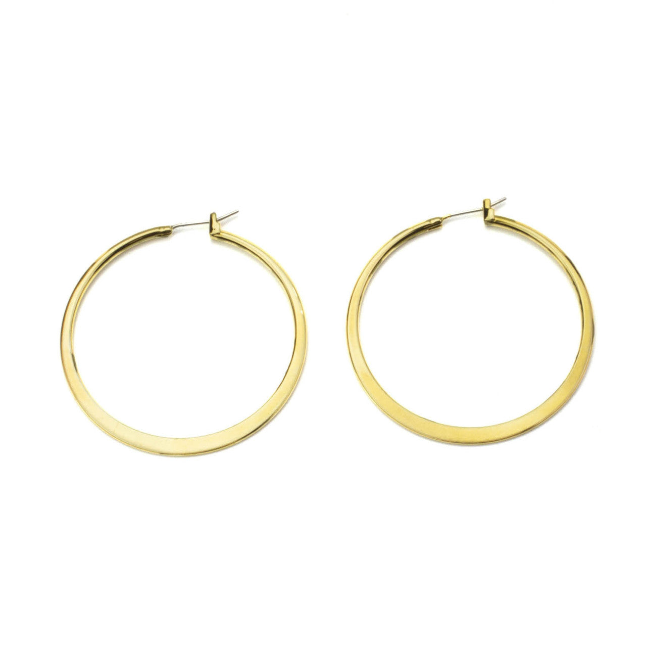 Hoop To It Gold Hoop Earrings