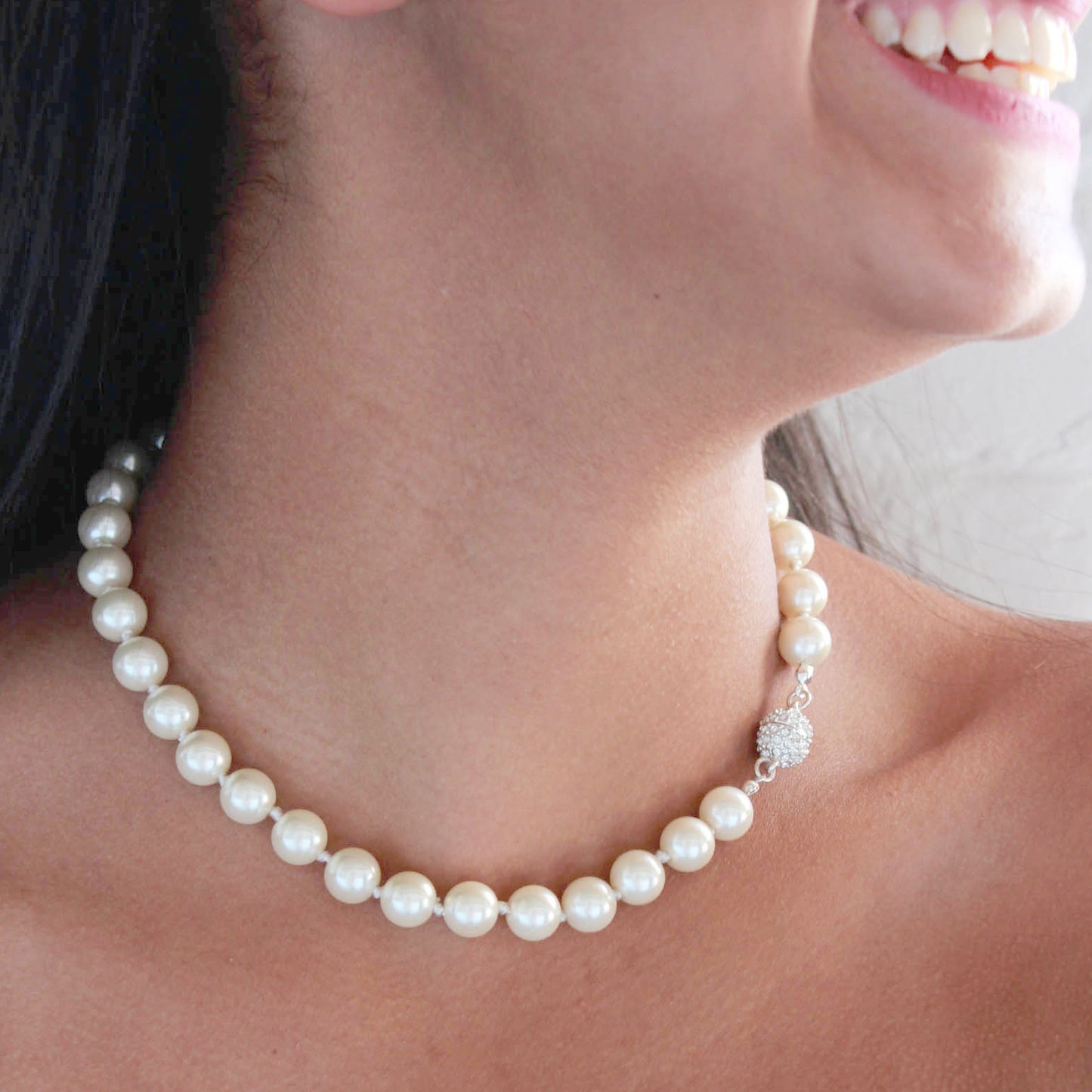 prom jewelry-wedding necklace-wedding jewelry-jewelry for the prom-crystal necklace-pearl necklace-bib necklace