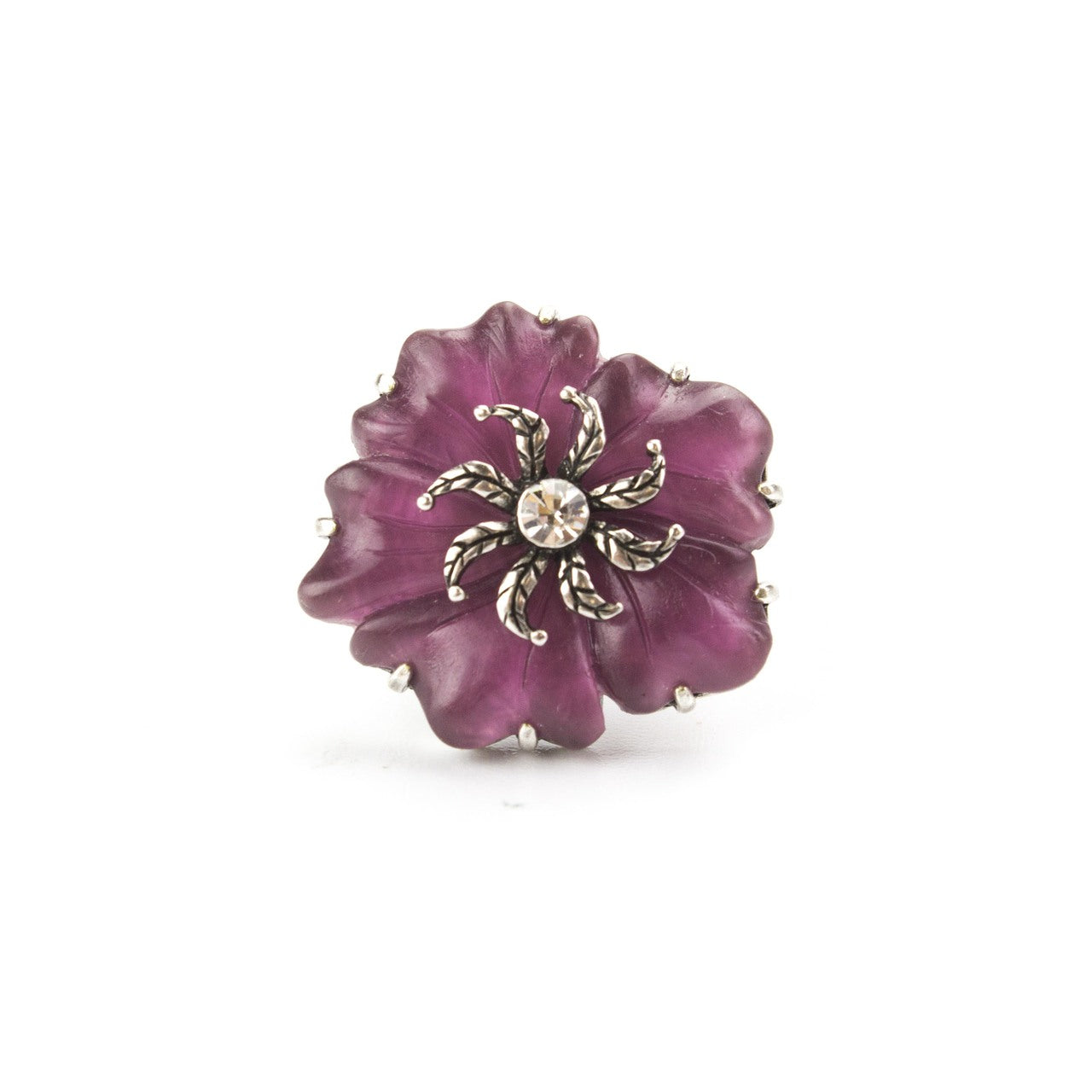 Martina Pink Flower Ring