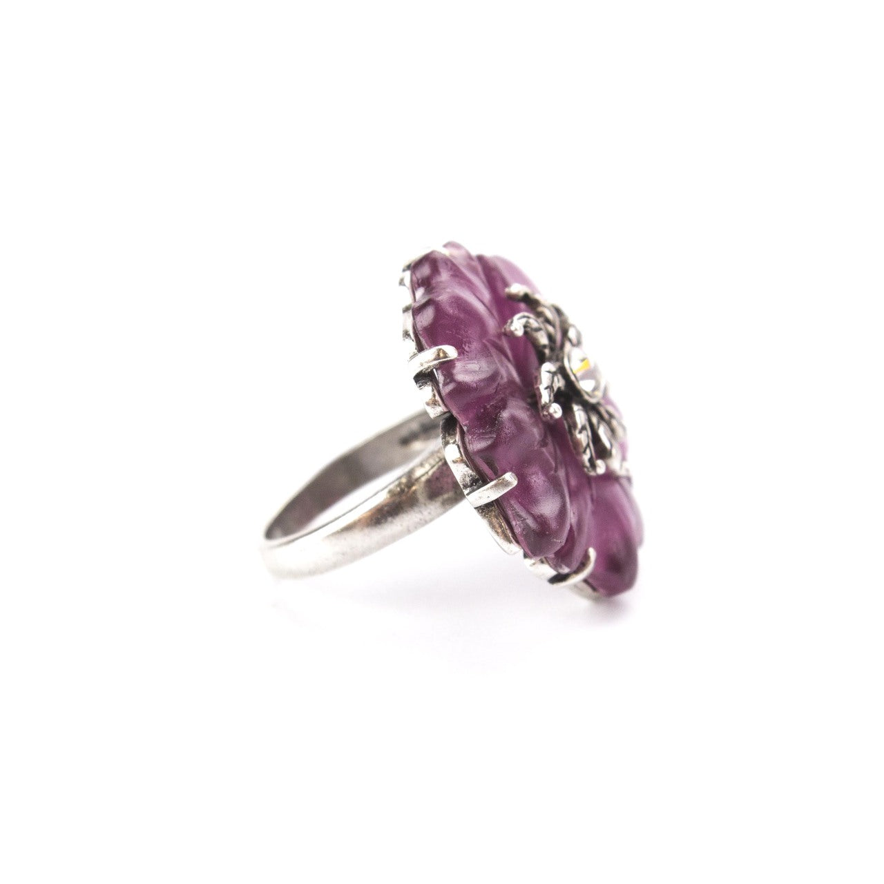 Martina Pink Flower Ring