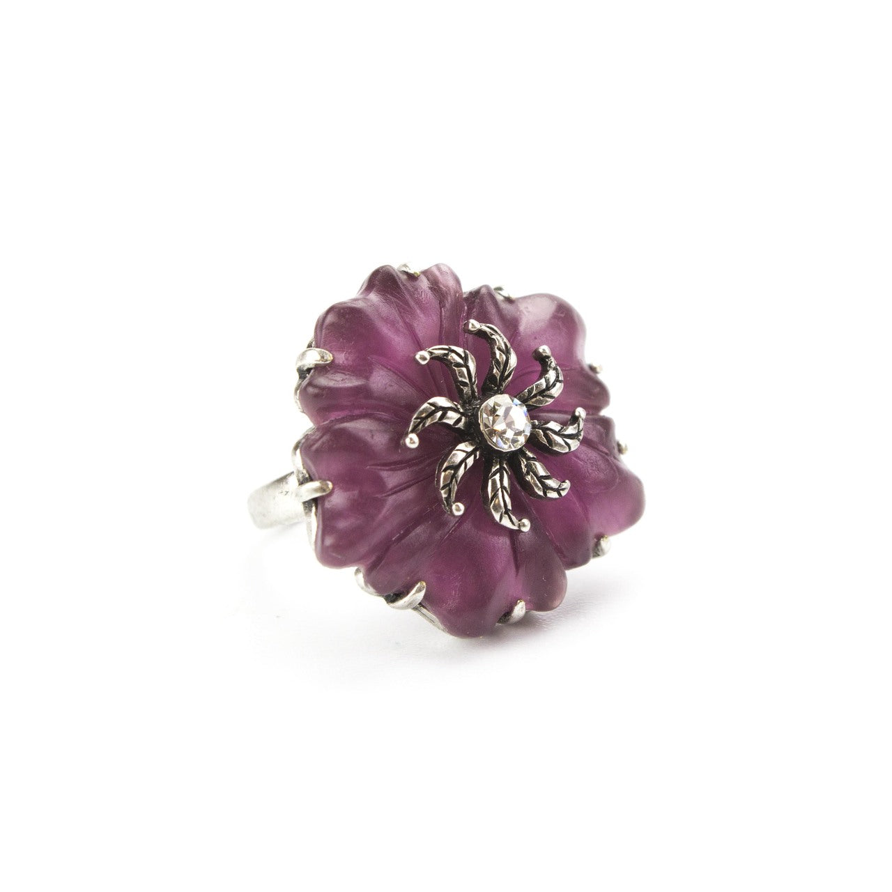 Martina Pink Flower Ring