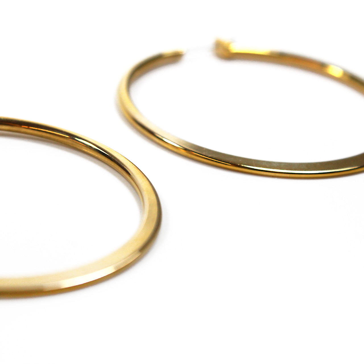 Hoop To It Gold Hoop Earrings