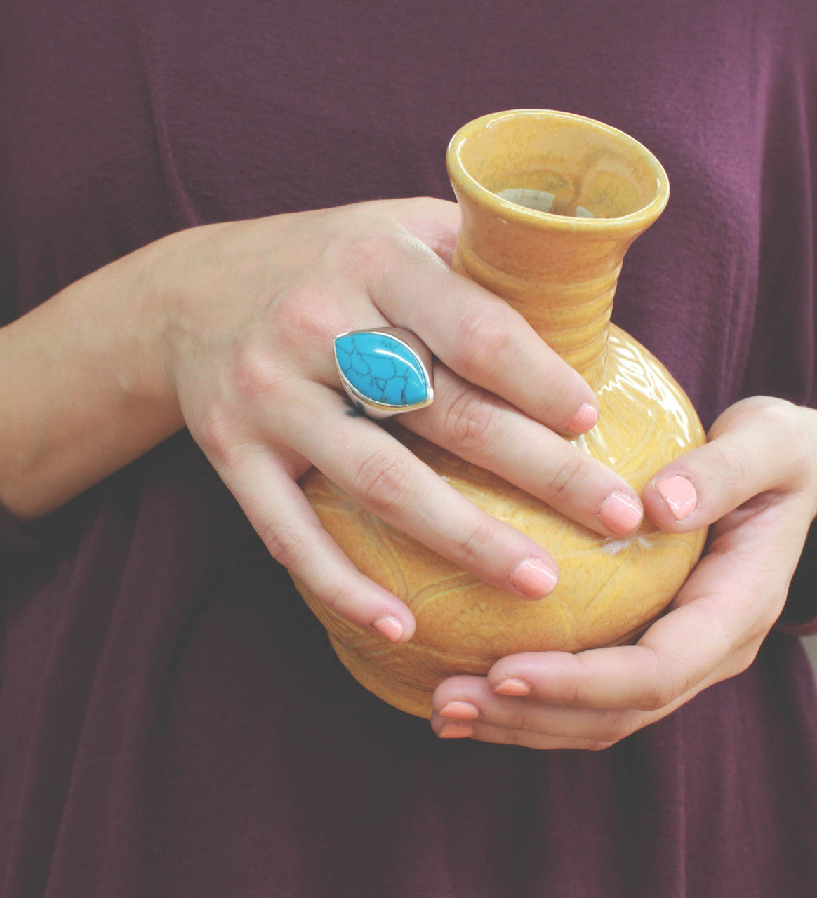 Peaceful Beauty Turquoise Ring