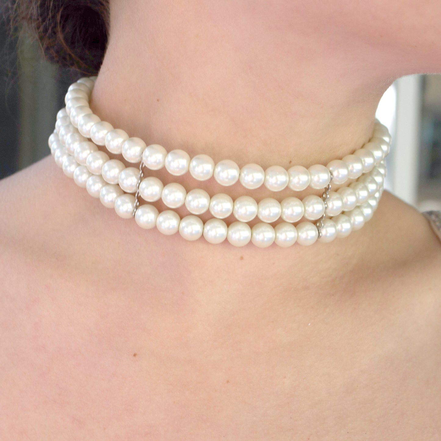 prom jewelry-wedding necklace-wedding jewelry-jewelry for the prom-crystal necklace-pearl necklace-bib necklace