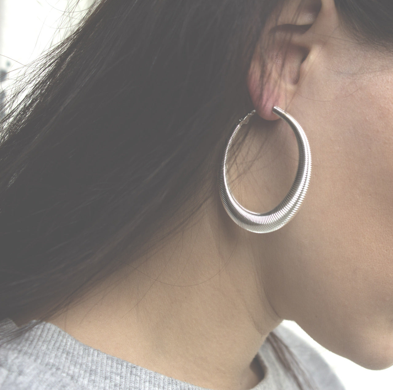 All Wired Up Hoop Earrings