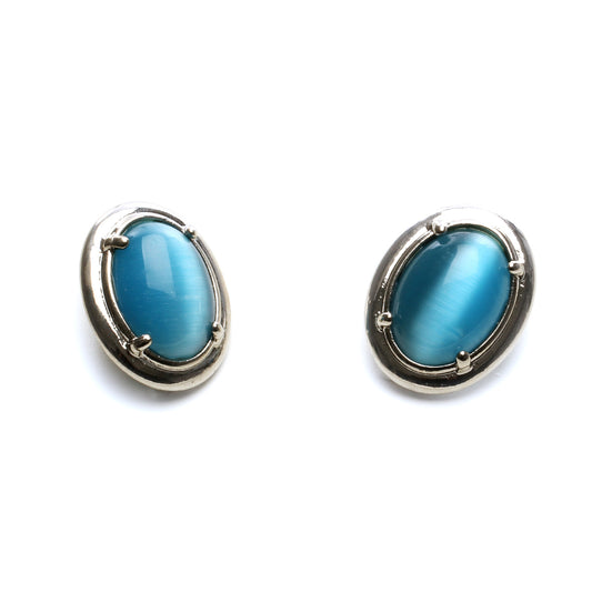 clip earrings-cat's eye earrings-classic jewelry