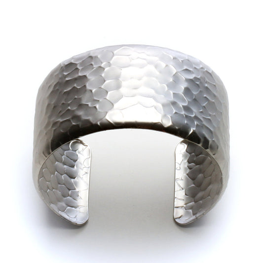 European Chic  Cuff Bracelet statement bracelet large silver bracelet