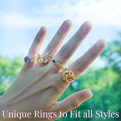 25 Piece Fashion Ring Surprise Mystery Bundle