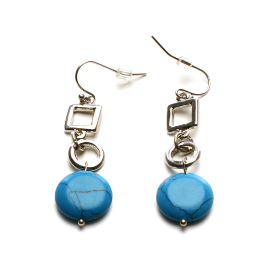 earrings-dangle-turquoise-pierced